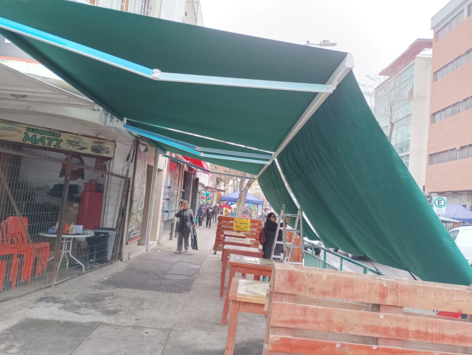 Toldos para restaurante